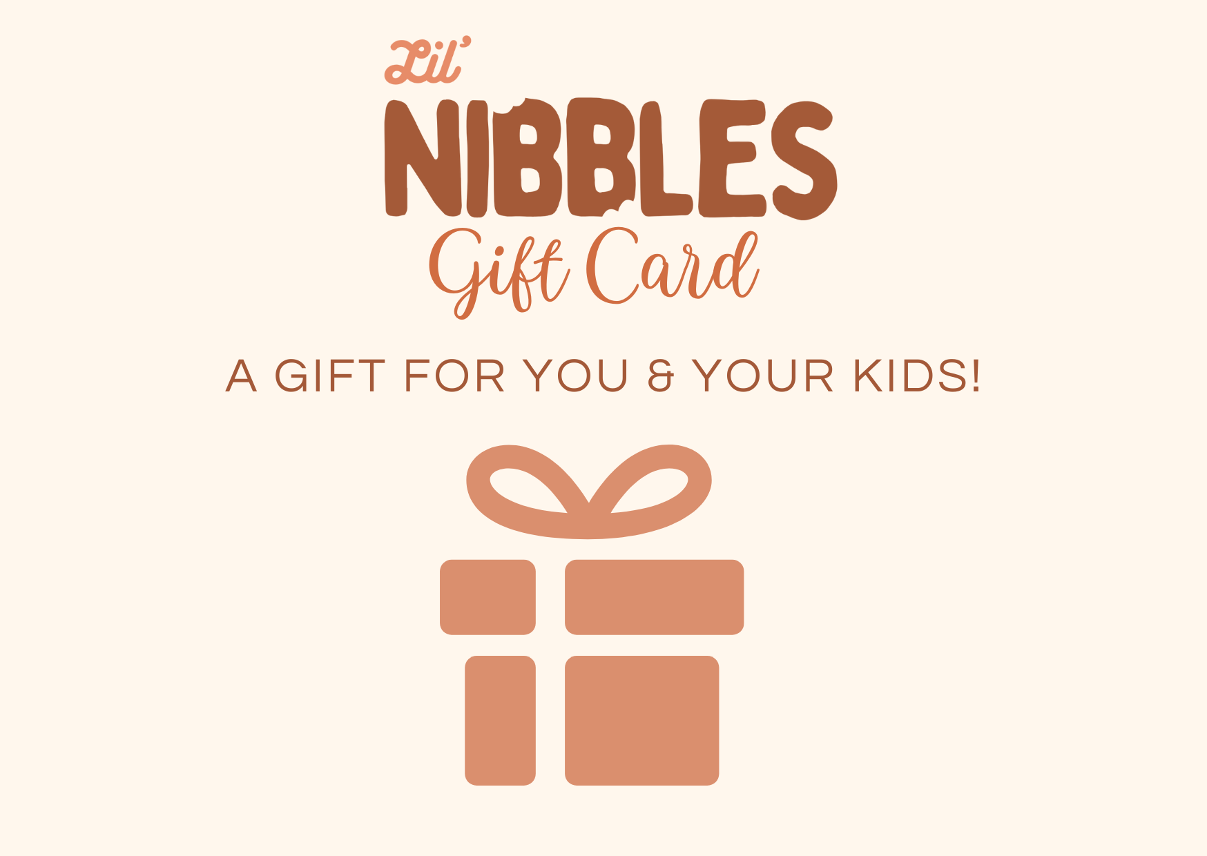 Lil' Nibbles Gift Cards