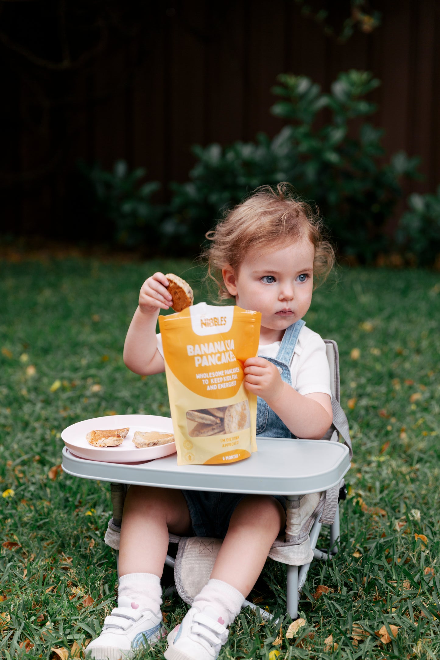 Banana Chia Pancakes