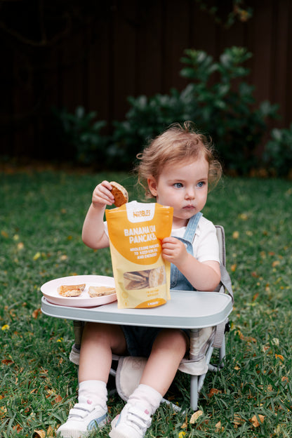 Banana Chia Pancakes