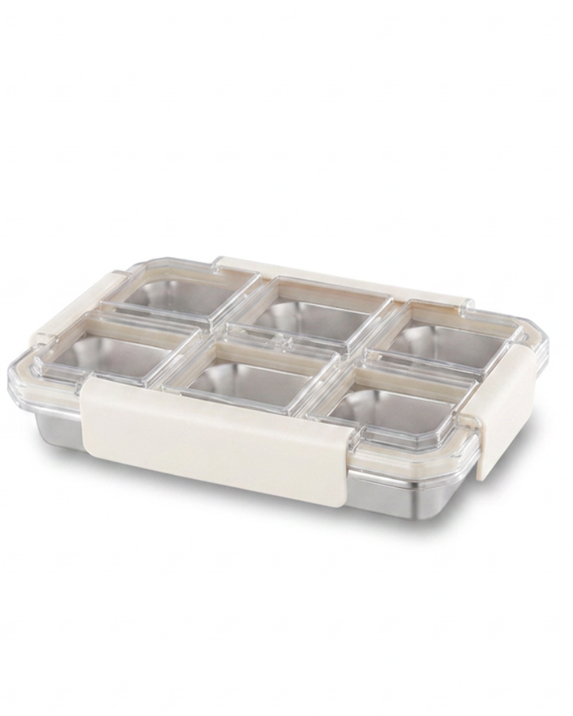 6 compartment Snack Box