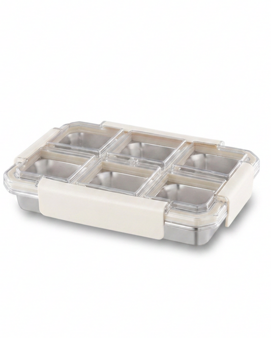 6 compartment Snack Box