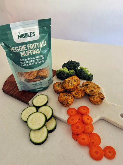 Healthy veggie frittata muffins – nourishing finger food for toddlers and BLW